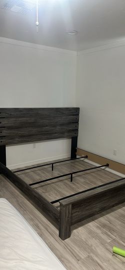 King size bed frame