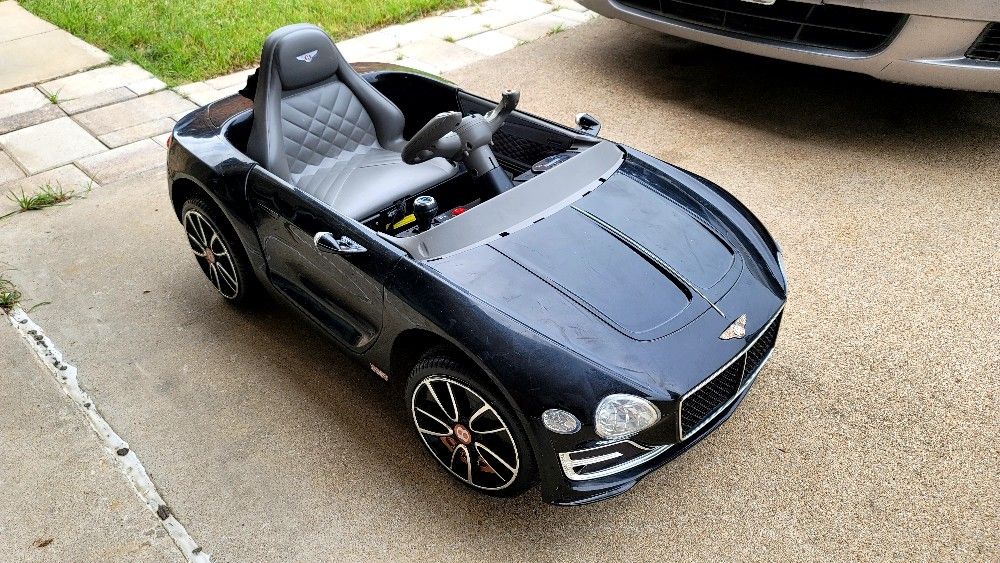 Black Bentley Kids Car Ride on toy electric powered