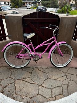 Electra - 24 in beach cruiser (Pink Hawaiin)