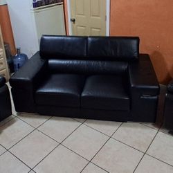 Love Seat And 2 Recliner Chairs