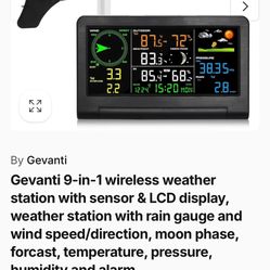 Weather Station With Sensor 