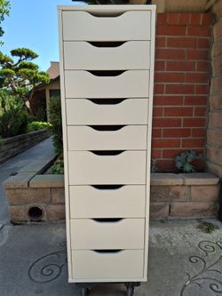 Ikea Alex 9 Drawer Dresser Cabinet Storage Unit