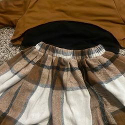 Crop Top Outfit For Your 10/12 Year Old Size 11/12 
