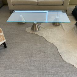 CRATE & BARREL COFFEE TABLE