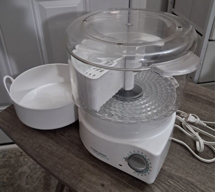 Black and decker food Steamer