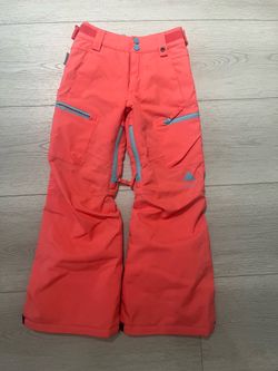 šŗšøBurton Youth Snowboard/Ski Pants - Coral/Pink - XS (5/6)