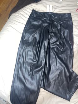 Faux Leather Pants 