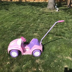 Little Girls  Battery Or Push Car