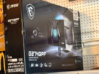 Adjustable MSI GAMING MONITOR PERFECT CONDITION 2560X1440 180hz