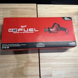 New Milwaukee Fuel m18 Hackzall Reciprocating Saw