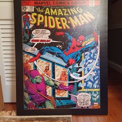 New Amazing Spiderman Marvel LARGE canvas art 30 x 40
