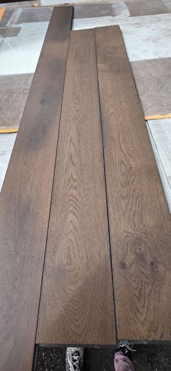 Oak Wire Brushed Engineered Flooring, Aspen Ridge