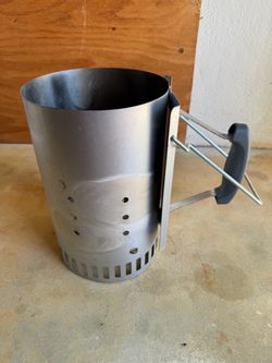 Charcoal Chimney Starter for Barbecue BBQ