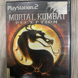 Mortal Kombat Deception For PS2