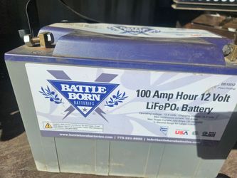 Lithium battery with charger