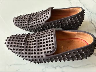 Christian Louboutin Men Dandelion  Spike Shoes