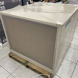 MasterCool - 5000 CFM Side-Draft - Wall/Roof 8 In Media Evaporative Cooler for 1650 Sq Ft, 2 Speed Motor.