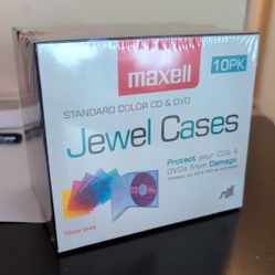 CD Jewel Cases (qty 10)