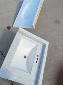 Bathroom porcelain sinks-both