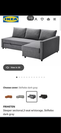 IKEA Friheten sleeper couch