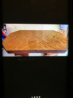 Dining wood table