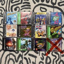 PlayStation 1 Games CIB