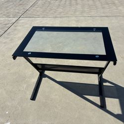 Glass Desk