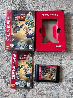 Earthworm Jim 2 (Sega Genesis) CIB Complete