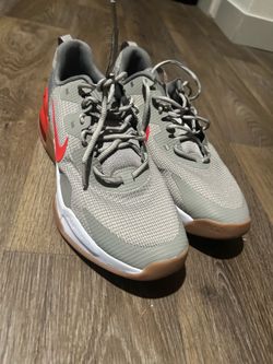 Nikes men’s shoes - 11.5 grey red white brown