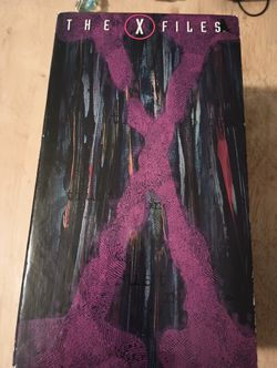 X Files VHS Box Set 