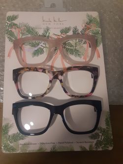 New Stylish Reading Glasses (3) Pairs 1.5 Strength 
