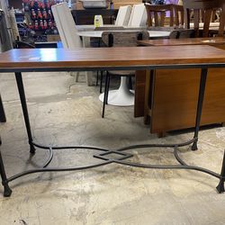 Warm 4 Ft. Long Console Table