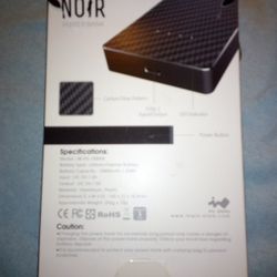 NOIR POWER BANK  TENGO  UNA  500 DE ESTAS BATERIAS 