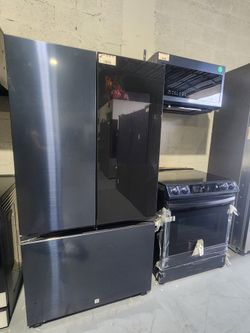 SET SAMSUNG BESPOKE 3-Pieces Refrigerador 36"Family HUB