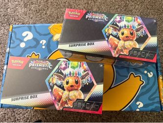 Pokemon Prismatic Evolutions Surprise Box