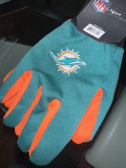 NFL Team Utility Gloves – Miami Dolphins