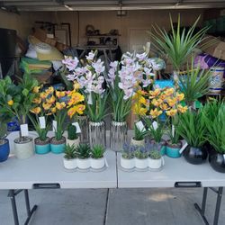 Plants-artificial Flowers Home Decor 