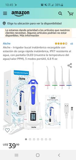 portable oral Irrigator