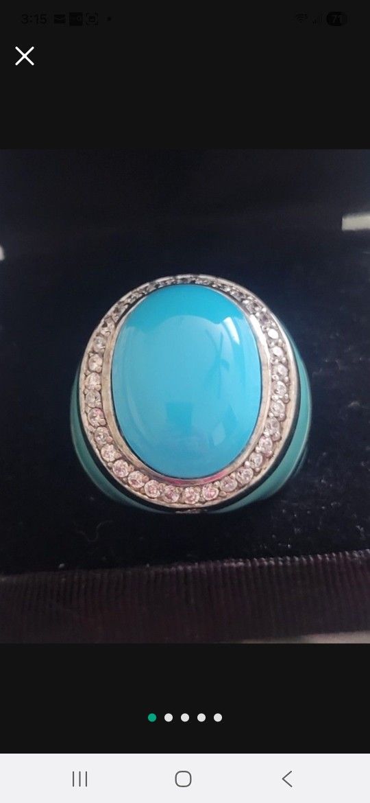 Ring Turquoise Real Collectibles by Adrienne 7