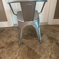 Industrial Look Metal Chair