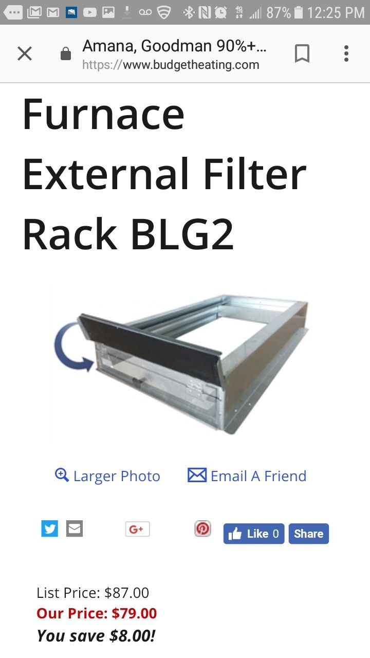 20 X 24 filter rack for Sale in Fontana, CA - OfferUp