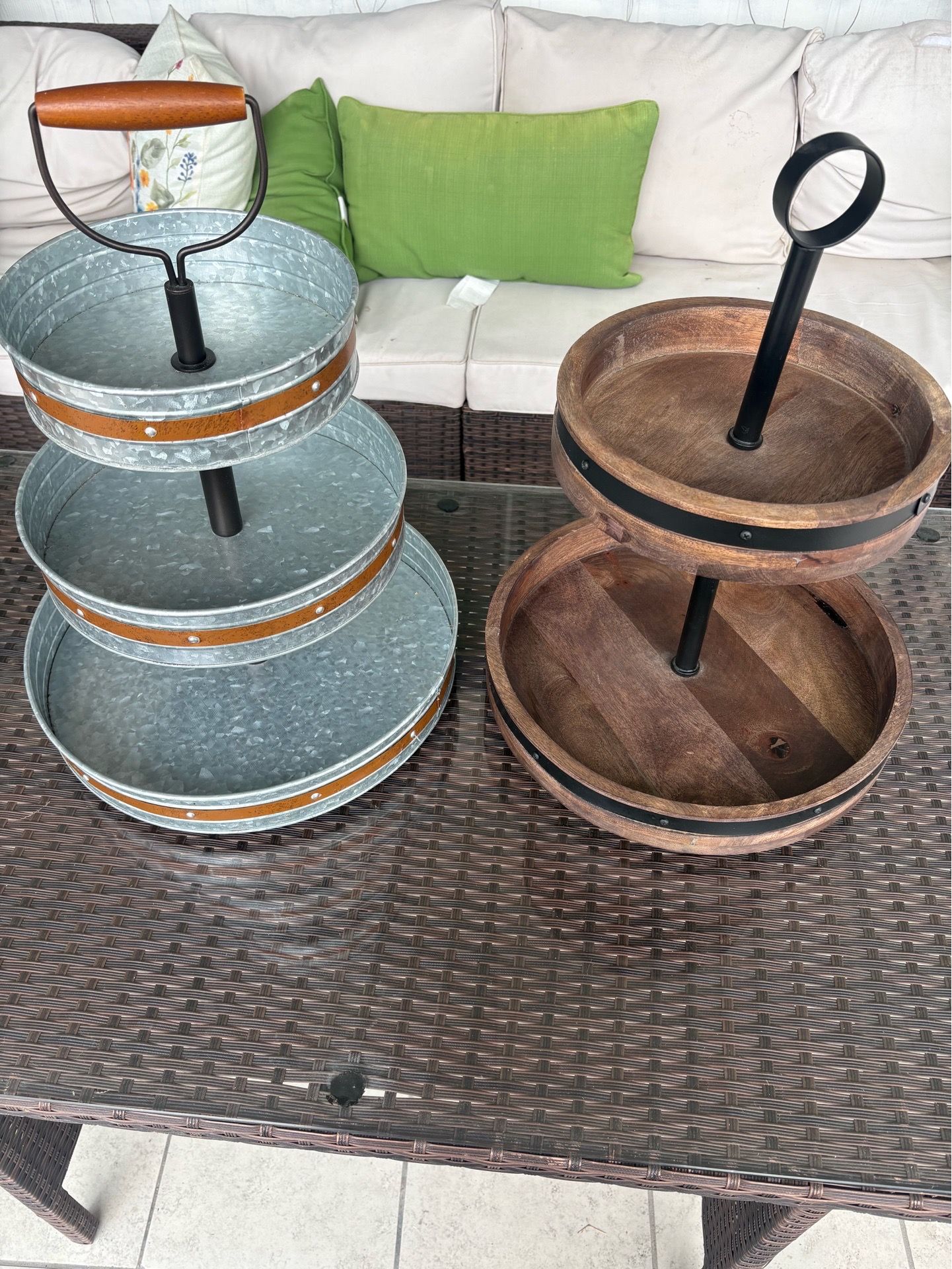 Tiered stands