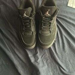 Jordan 4 Black Cats Size 12