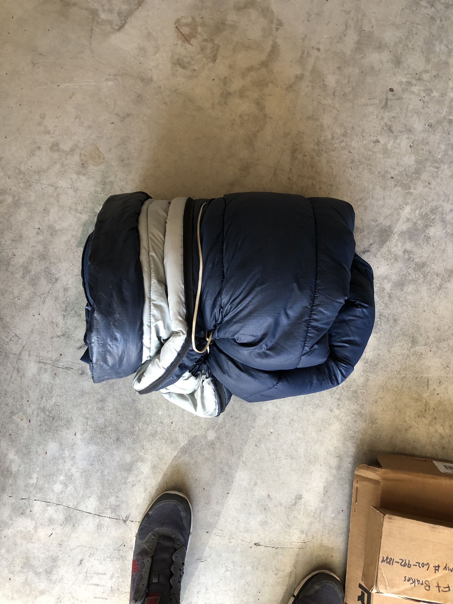 Older sleeping bag