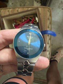 Armitron Diamond Quartz Blue Dial watch