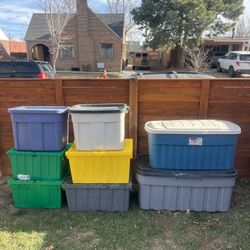 Storage Bins With Lids