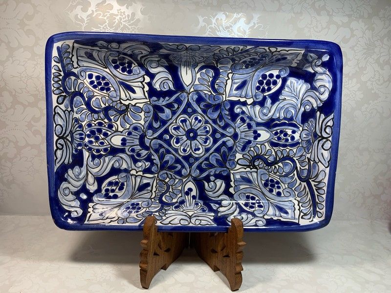 Talavera Castillo Vintage Serving Tray