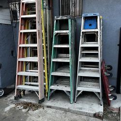 Escaleras 6 Y 8 Pies $70 Para Arriba