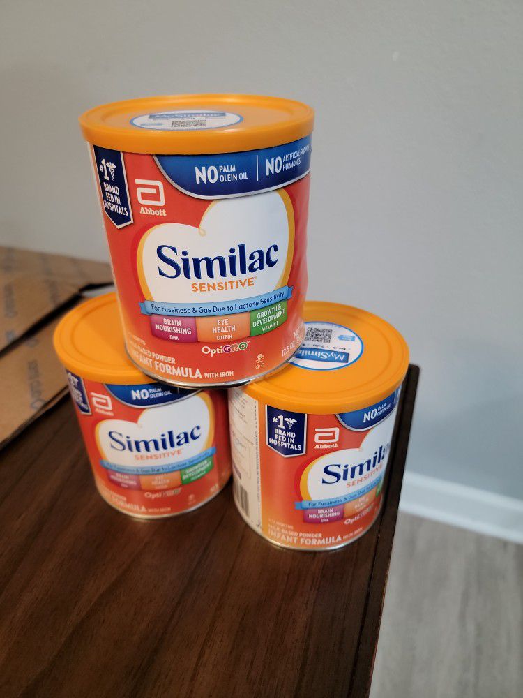Unopened Similac Sensitive (11 Cans)