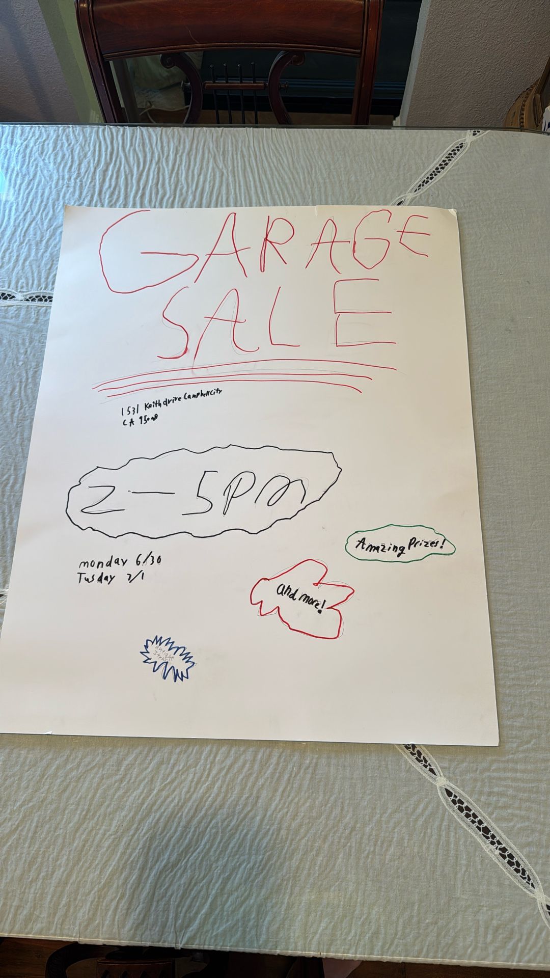 Garage Sale Campbell